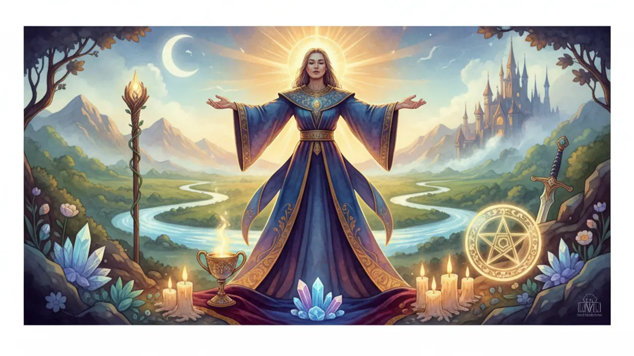 Bí Ẩn Biểu Tượng Học Tarot Rider-Waite: Khám Phá Ngôn Ngữ Linh Hồn