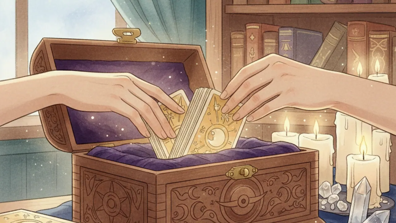 Bí Mật Chăm Sóc & Thanh Tẩy Bài Tarot: Kết Nối Năng Lượng Thuần Khiết - minh họa 2