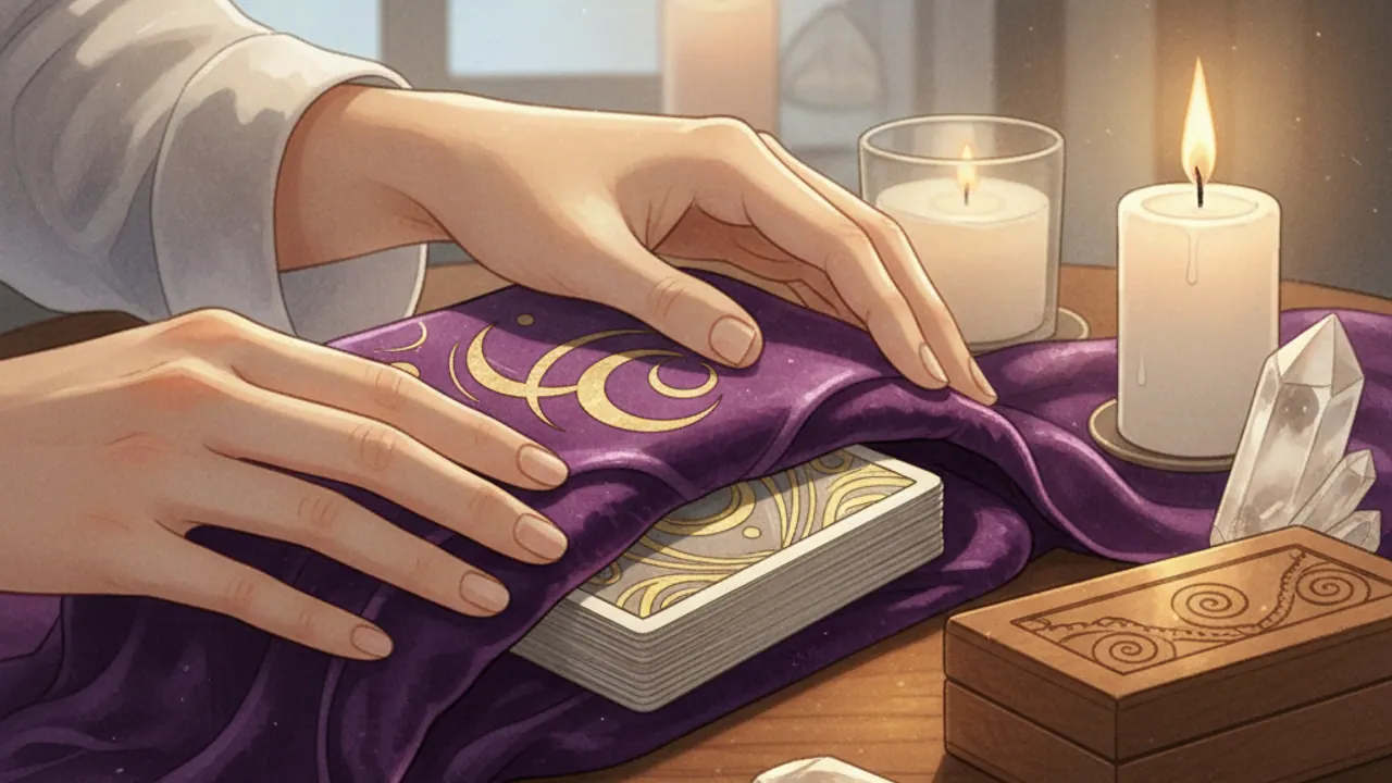 Bí Mật Chăm Sóc & Thanh Tẩy Tarot: Nâng Tầm Kết Nối Tâm Linh Của Bạn - minh họa 1