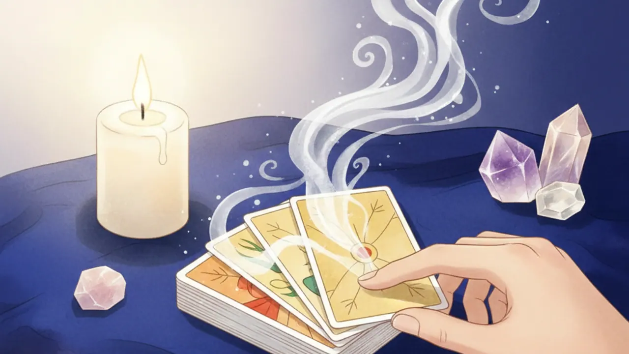 Bí Mật Chăm Sóc & Thanh Tẩy Tarot: Nâng Tầm Kết Nối Tâm Linh Của Bạn - minh họa 2