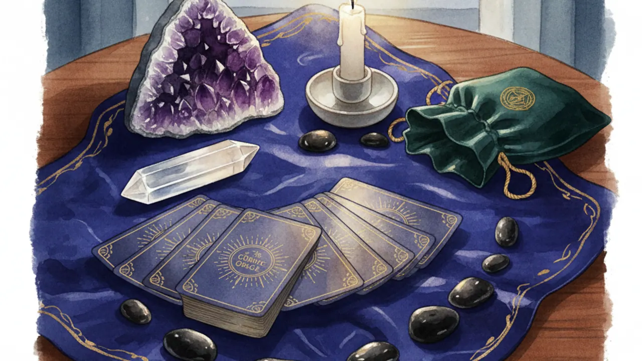 Chăm Sóc & Thanh Tẩy Bộ Bài Tarot: Kết Nối Năng Lượng Sâu Sắc - minh họa 1