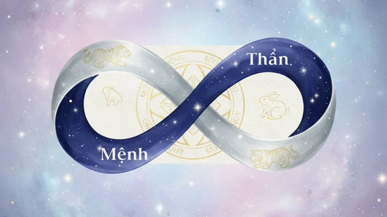 Cung Mệnh & Cung Thân: Giải Mã Bản Ngã Định Mệnh Trong Lá Số Tử Vi - minh họa 2