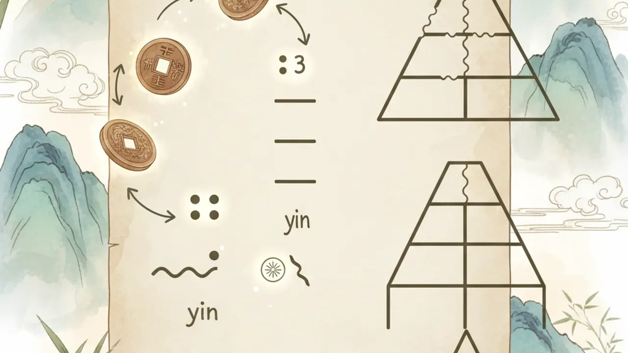 Kinh Dịch: Lời Thì Thầm Từ Cổ Xưa & Hướng Dẫn Gieo Quẻ Đồng Xu - minh họa 2