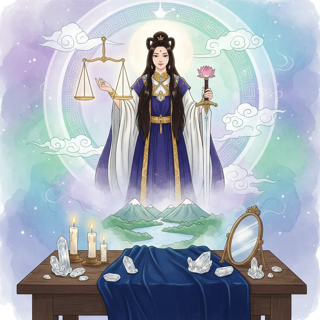 Lá bài Tarot Công Lý mách bạn điều cần nghe trước khi quyết định
