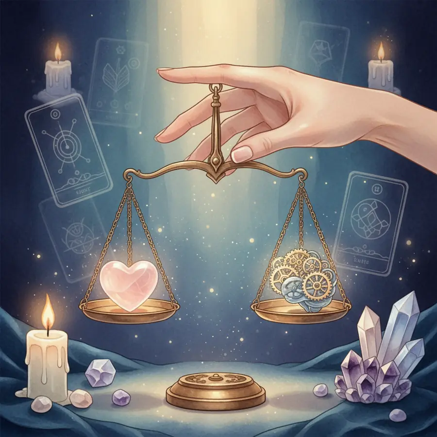 Lá bài Tarot Công Lý mách bạn điều cần nghe trước khi quyết định - minh họa 2