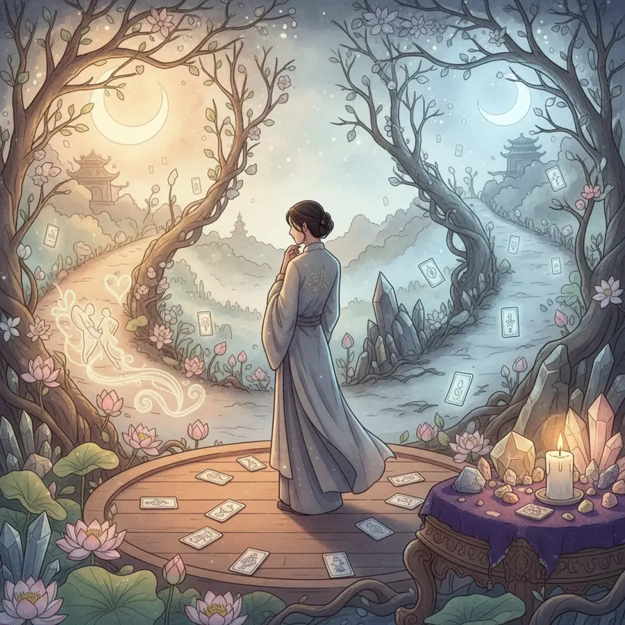 Lá Tarot hôm nay: The Lovers - Quyết định tình cảm của bạn ở đâu? - minh họa 1