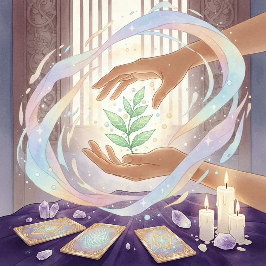 Lời nhắn Tarot: Chữa lành cho trái tim mệt nhoài cuối ngày - minh họa 1