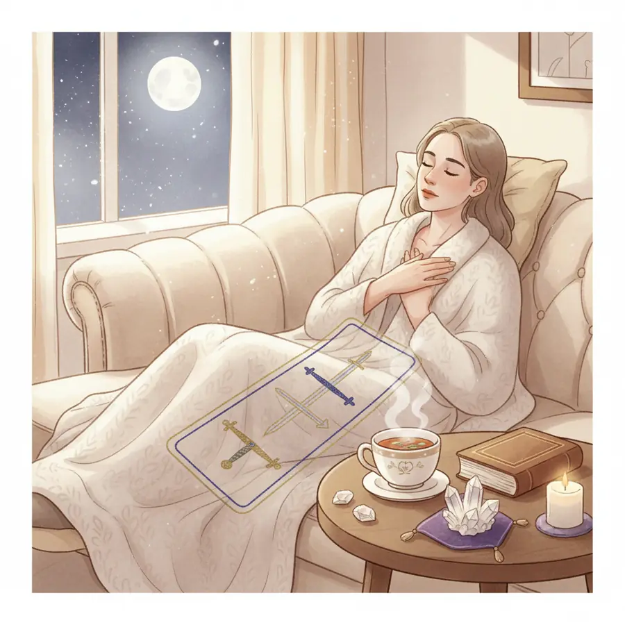 Mệt mỏi cuối ngày? Lá Tarot mách bạn cách chữa lành tâm hồn! - minh họa 1
