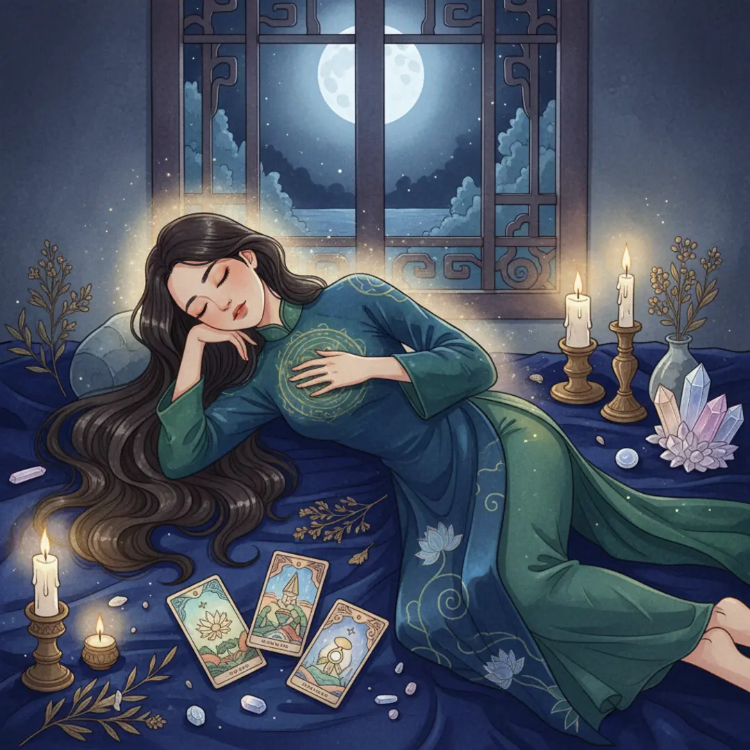Mệt mỏi cuối ngày? Lá Tarot này mách bạn cách chữa lành tâm hồn!