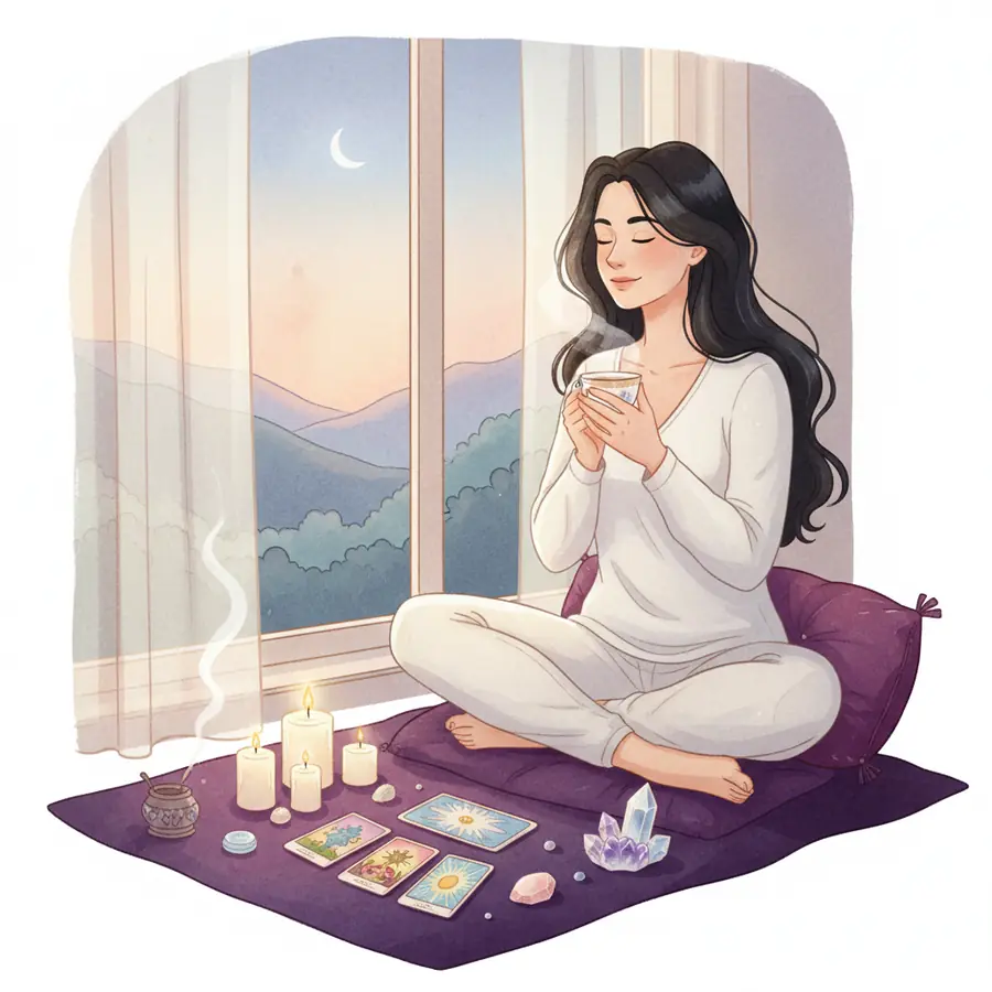 Mệt mỏi lắm rồi phải không? Lá Tarot hé lộ điều cần buông bỏ cuối ngày - minh họa 1