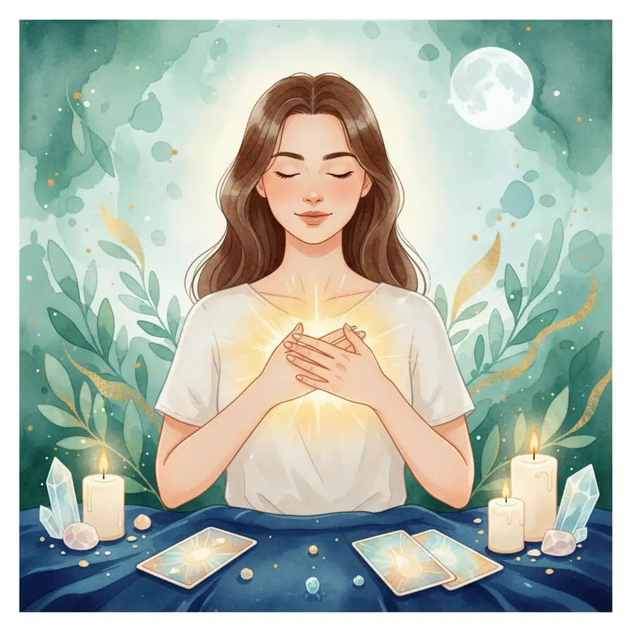 Mệt nhưng vẫn cố? Tarot mách bạn cách chữa lành cuối ngày! - minh họa 1