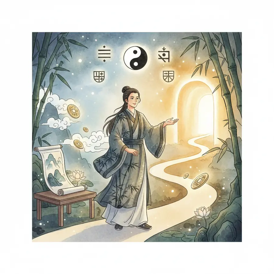 Quẻ Kinh Dịch Hôm Nay 29/08/2026: Nên Tiến Lên Hay Chờ Thêm? - minh họa 1