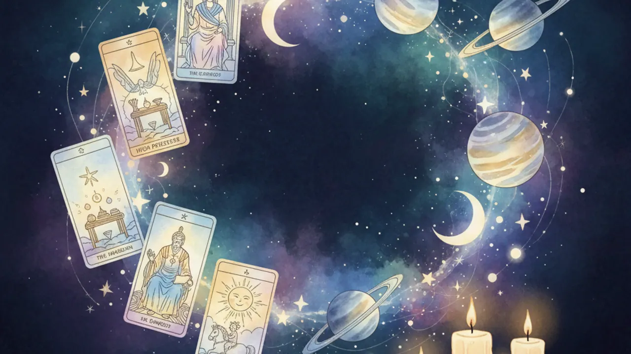 Tarot & Chiêm Tinh: Mối Liên Kết Kỳ Diệu Mở Lối Tâm Hồn