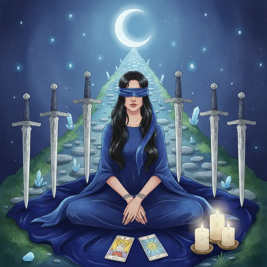Tarot chiều 12/08: Buông gì để nhẹ lòng trước khi ngày tàn? - minh họa 1