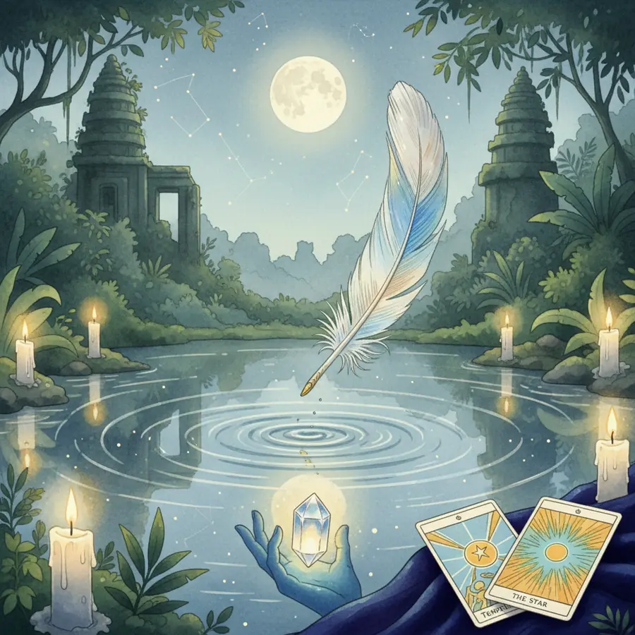 Tarot Chiều 17/8: Buông Bỏ Gì Để Lòng Thanh Thản? - minh họa 2