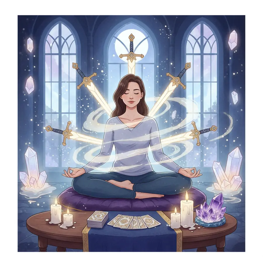 Tarot chiều 17/8: Buông bỏ gì để nhẹ lòng trước khi ngày tàn? - minh họa 1
