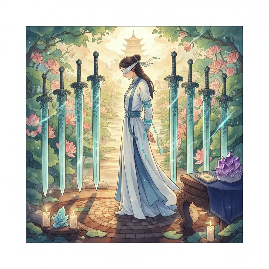 Tarot chiều 28/08: Điều bạn cần DŨNG CẢM buông bỏ để nhẹ lòng trước khi ngày tàn - minh họa 1