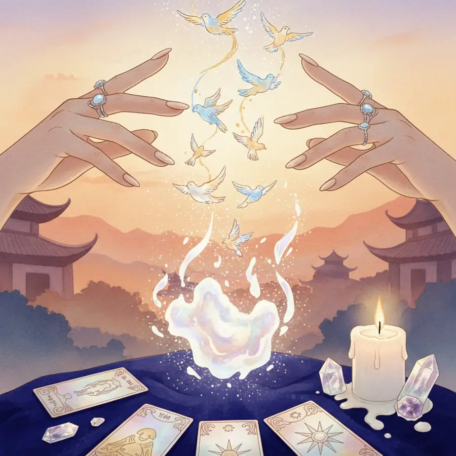 Tarot chiều 28/08: Điều bạn cần DŨNG CẢM buông bỏ để nhẹ lòng trước khi ngày tàn - minh họa 2