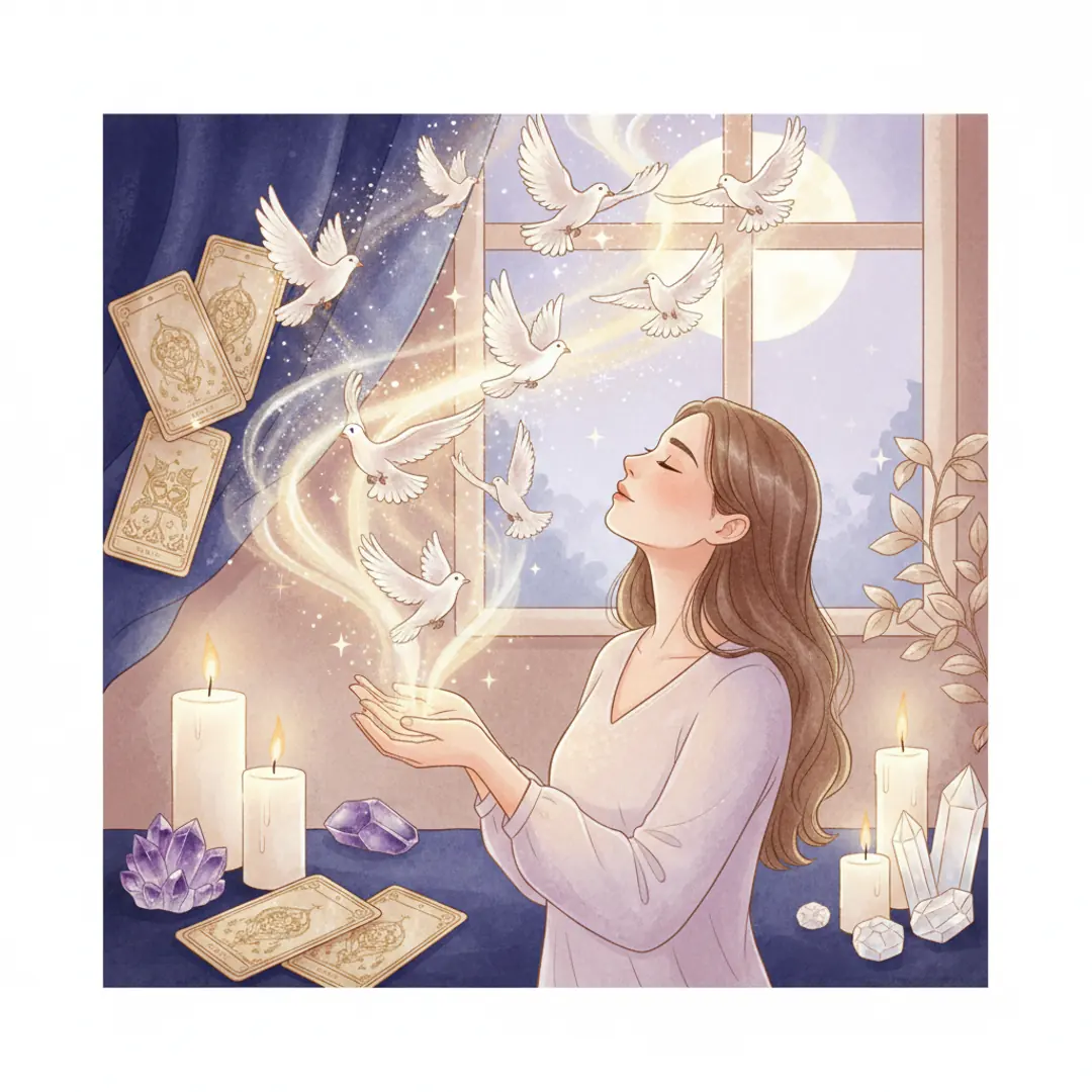 Tarot chiều nay 01/08/2026: Điều bạn nên buông bỏ để nhẹ lòng