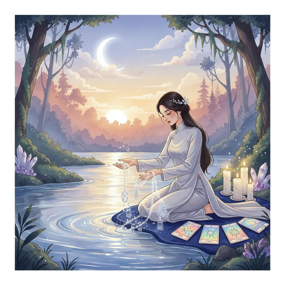 Tarot chiều nay 02/08: Điều gì nên buông bỏ để nhẹ lòng trước khi ngày tàn?