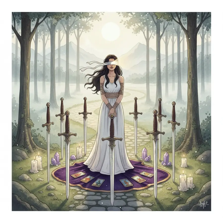 Tarot chiều nay 02/08: Điều gì nên buông bỏ để nhẹ lòng trước khi ngày tàn? - minh họa 1