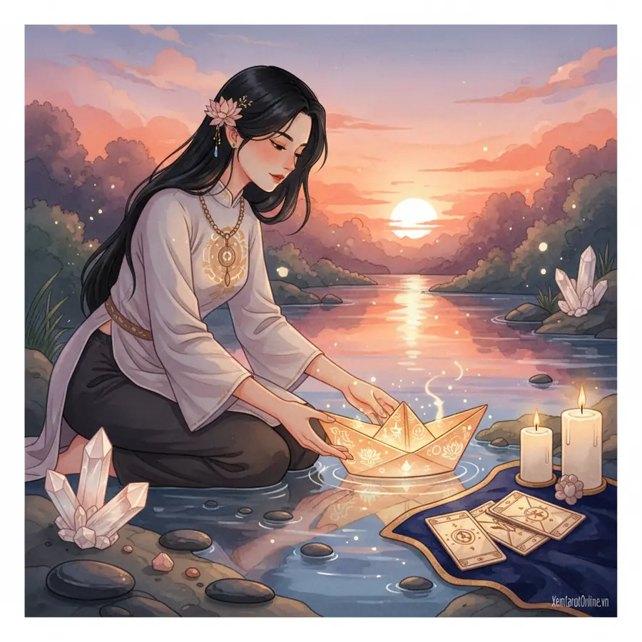 Tarot Chiều Nay 16/08: Lá Bài Tiết Lộ Điều Bạn Cần Buông Bỏ Ngay! - minh họa 1