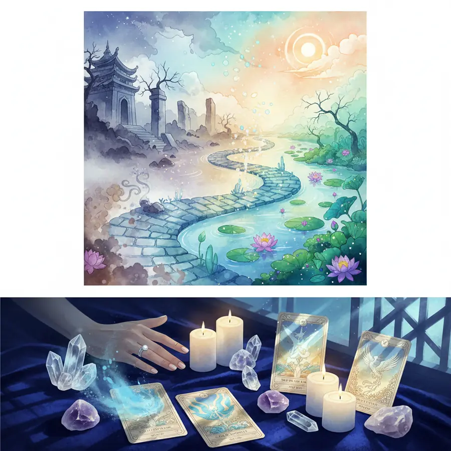 Tarot Chiều Nay 18/07/2026: Điều Nên Buông Bỏ Để Lòng Nhẹ Nhõm - minh họa 2