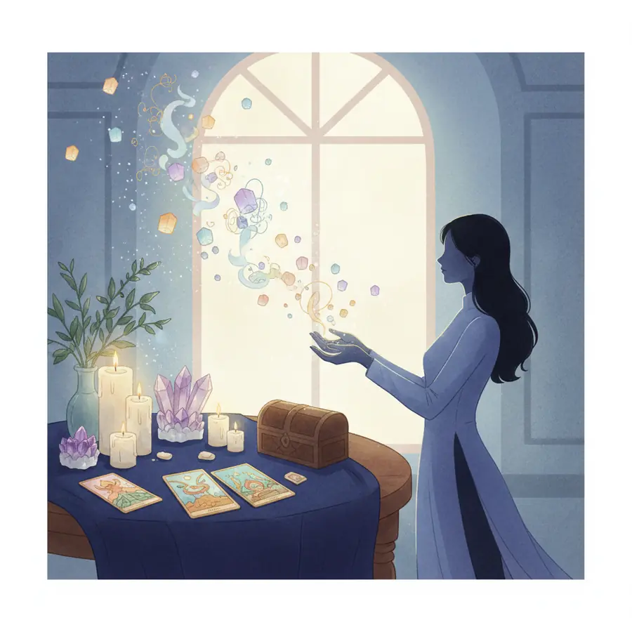 Tarot Chiều Nay 19/08: Buông Bỏ Gánh Nặng Để Lòng Thanh Thản - minh họa 1