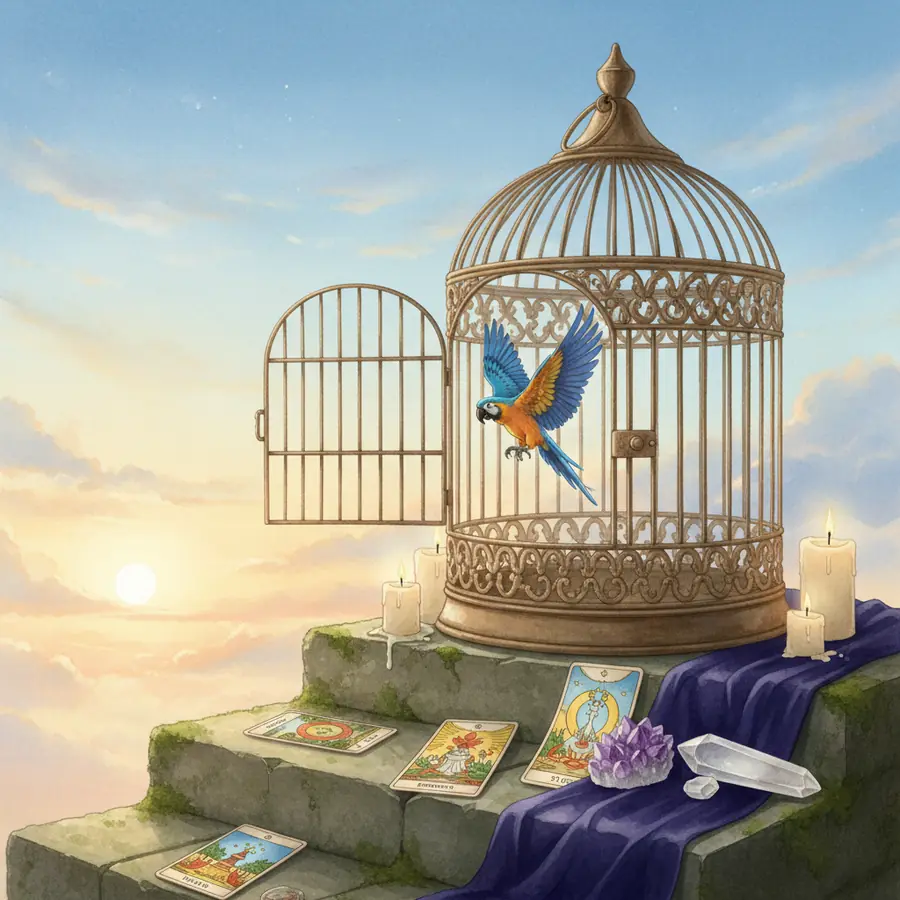 Tarot chiều nay 21/08/2026: Buông bỏ gì để lòng nhẹ tênh? - minh họa 2