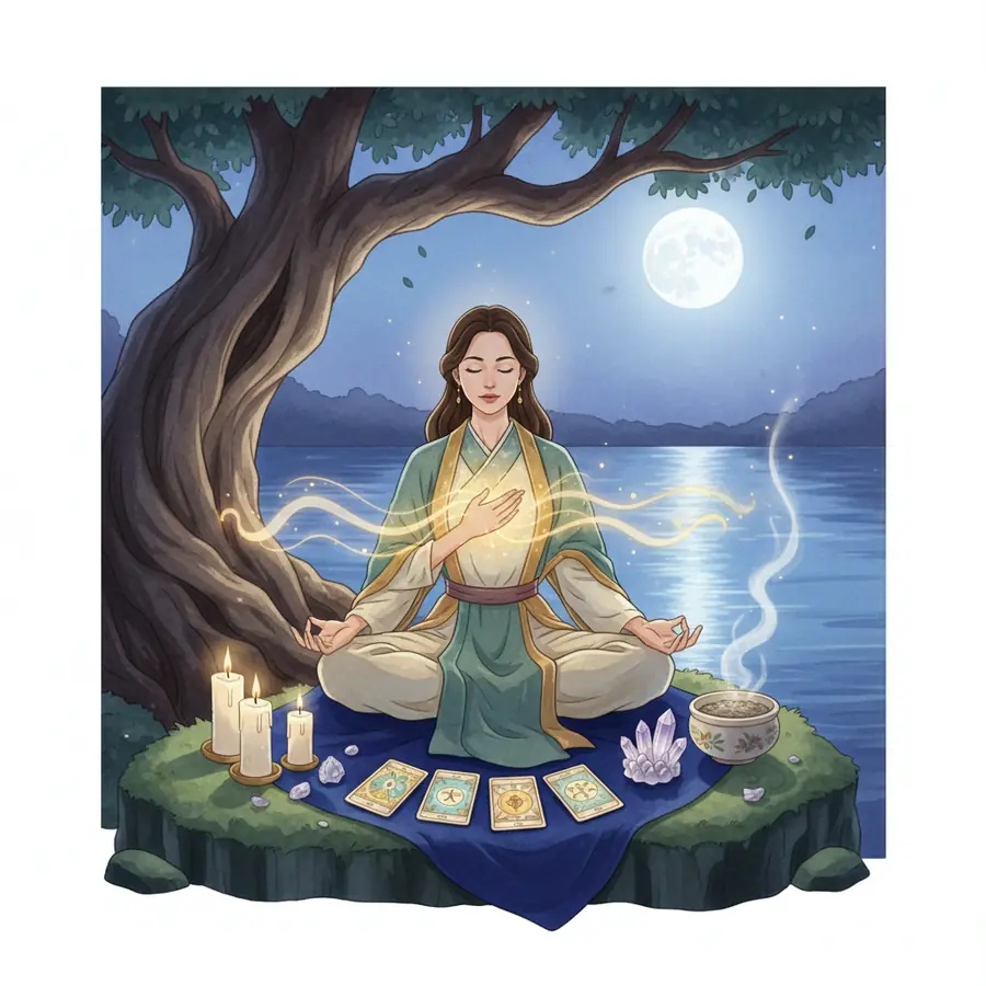 Tarot Chiều Nay 26/08/2026: Buông Bỏ Gánh Nặng Để Lòng Thanh Thản - minh họa 1