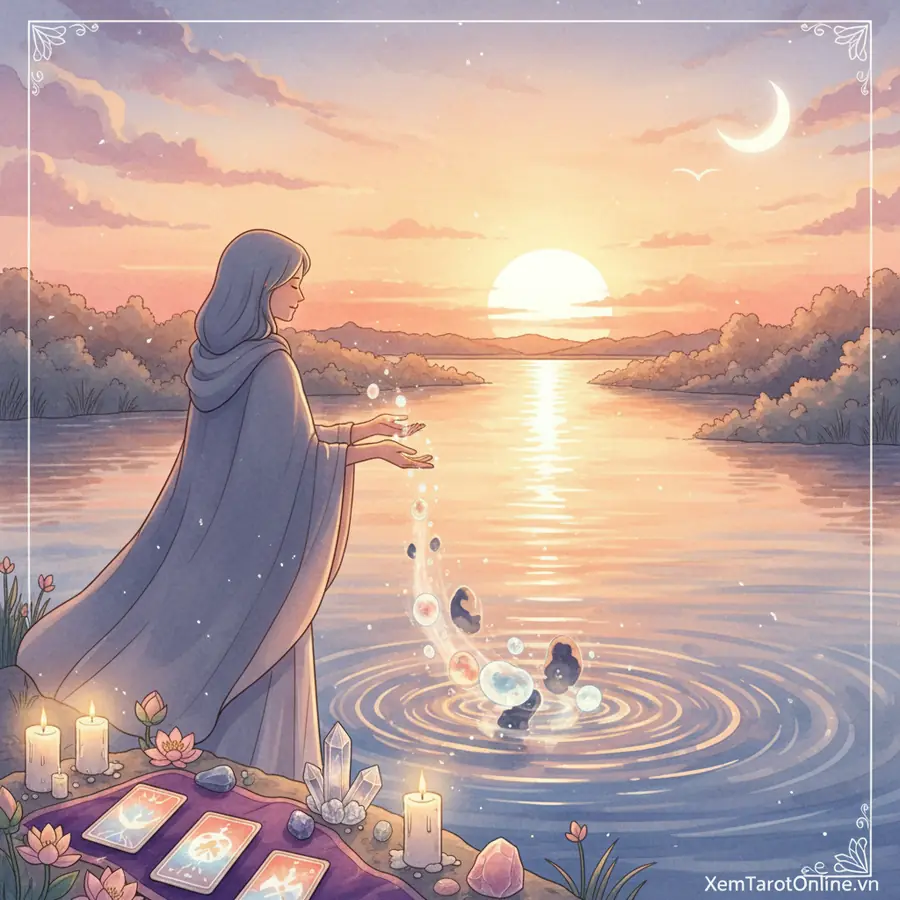 Tarot chiều nay 27/06: Buông bỏ gì để lòng thanh thản trước khi ngày tàn? - minh họa 1