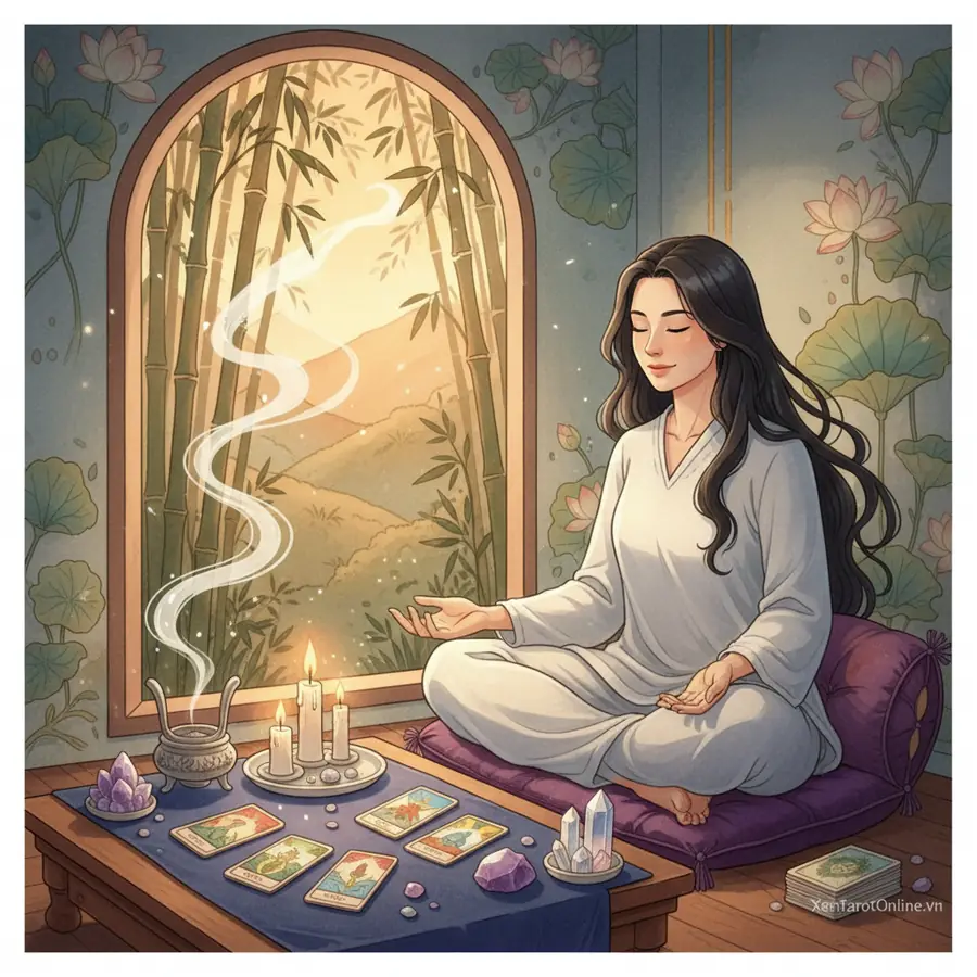 Tarot chiều nay 28/08: Buông bỏ gì để lòng nhẹ tênh trước hoàng hôn? - minh họa 1