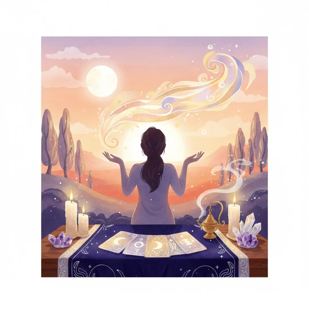 Tarot Chiều Nay: Buông Bỏ Gánh Nặng Này Để Ngày Khép Lại Bình An?