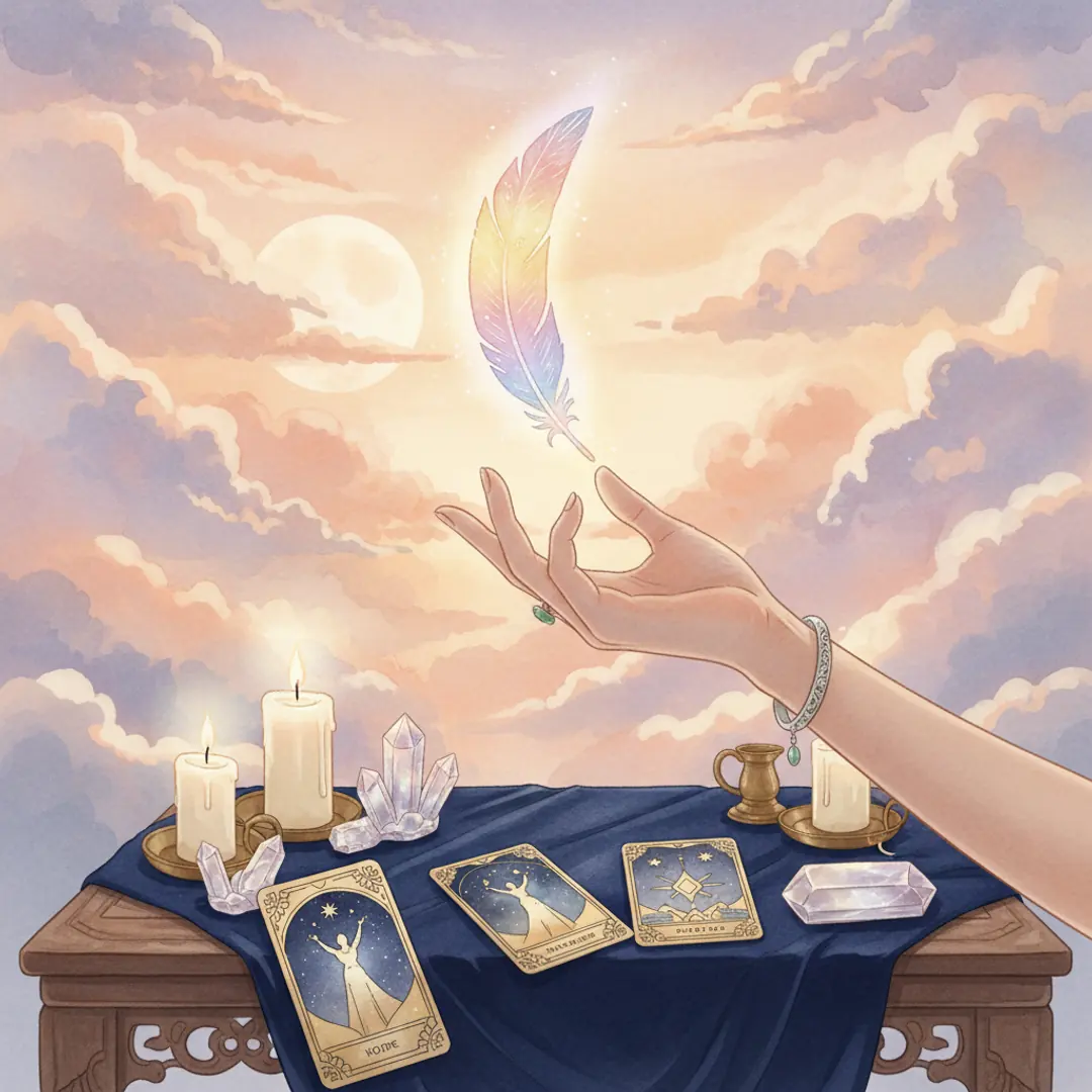 Tarot Chiều Nay: Buông Bỏ Gánh Nặng, Nhẹ Nhàng Đón Hoàng Hôn