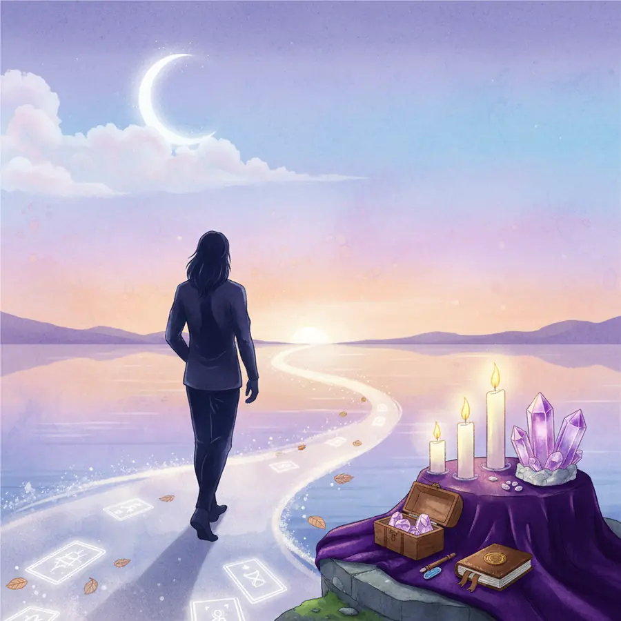 Tarot Chiều Nay: Buông Bỏ Gánh Nặng, Nhẹ Nhõm Đón Tối An Lành - minh họa 2