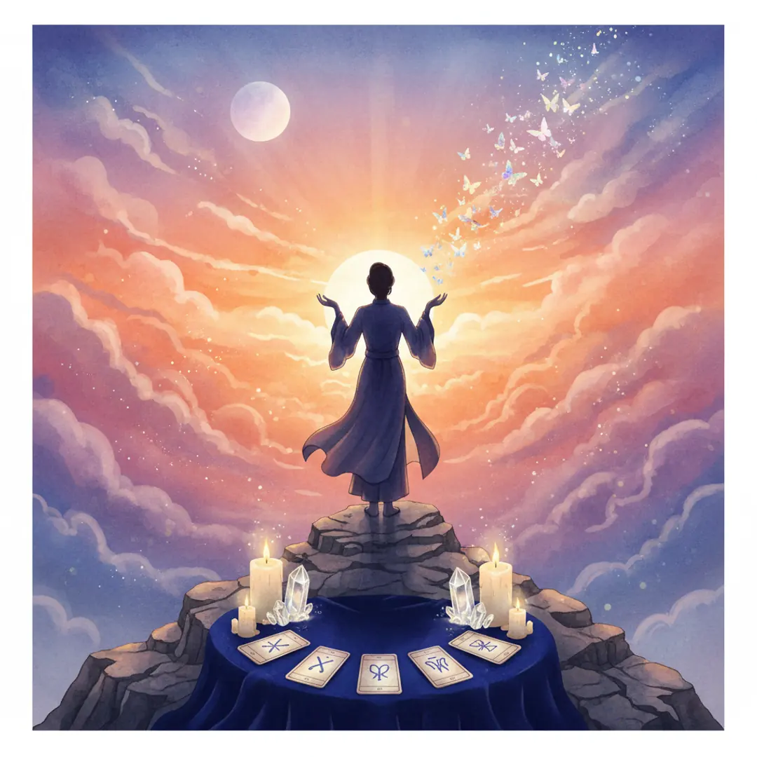 Tarot chiều nay: Buông bỏ gì để lòng nhẹ tênh trước khi ngày tàn?