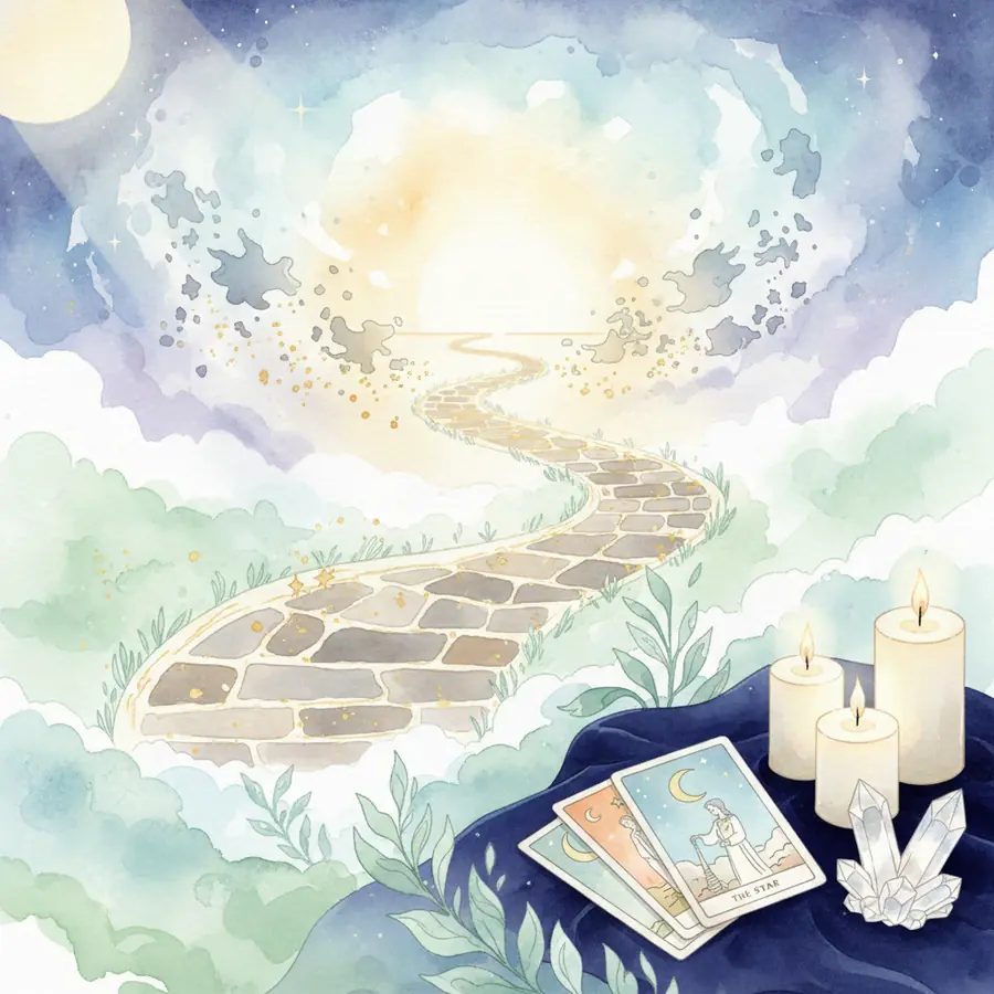 Tarot chiều nay: Buông bỏ gì để nhẹ lòng trước khi ngày tàn? - minh họa 2