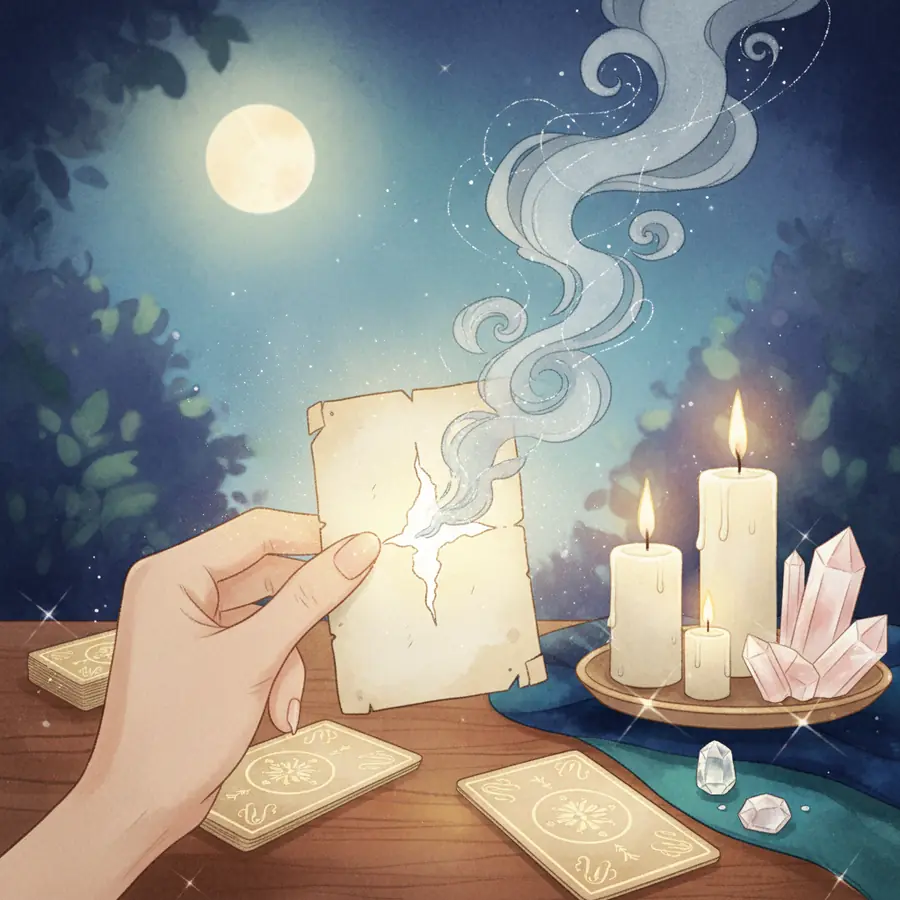 Tarot chiều nay: Buông bỏ gì để nhẹ lòng trước khi ngày tàn? - minh họa 1