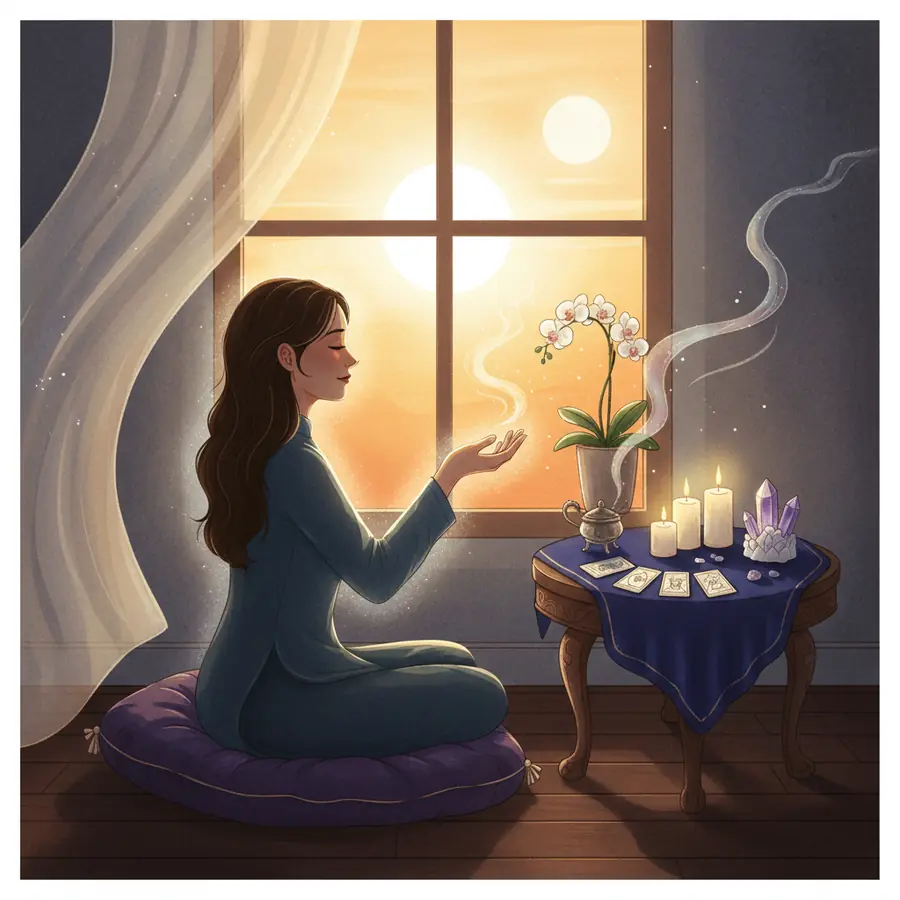 Tarot chiều nay: Buông gì để lòng nhẹ tênh trước khi ngày tàn? - minh họa 1