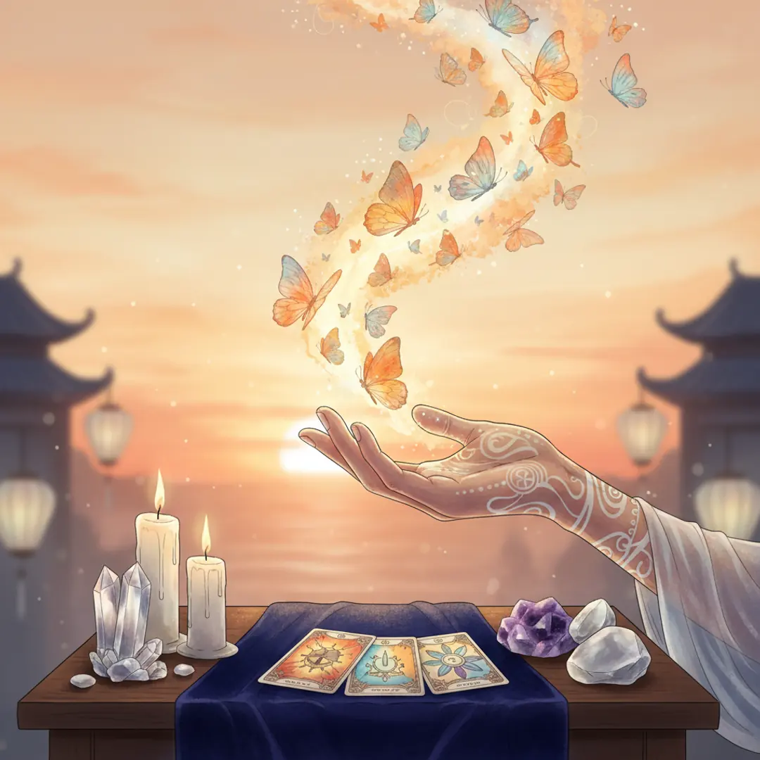 Tarot chiều nay: Buông gì để nhẹ lòng trước khi ngày tàn?