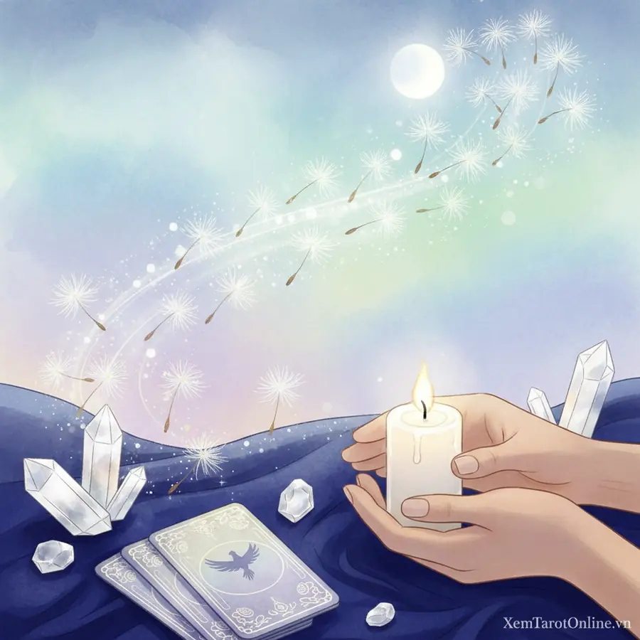 Tarot chiều nay: Buông gì để nhẹ lòng trước khi ngày tàn? - minh họa 2