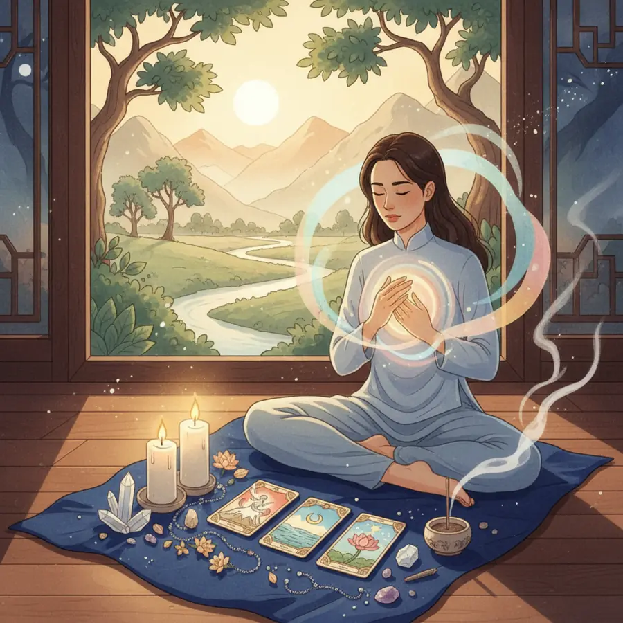 Tarot Chiều Nay: Điều Gì Cần Buông Bỏ Để Nhẹ Lòng Hơn? - minh họa 1
