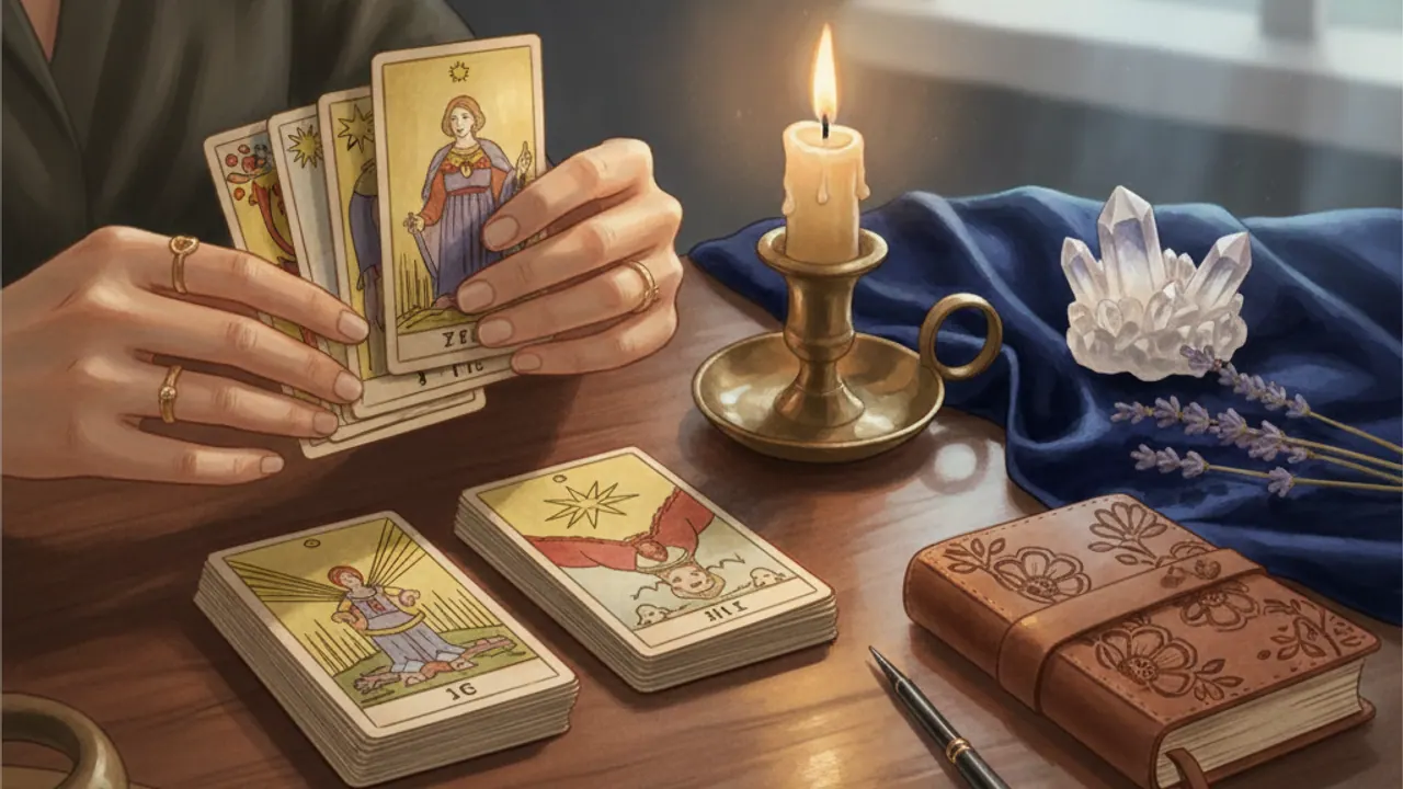 Tarot & Chữa Lành: Lắng Nghe Tiếng Nói Tâm Hồn Mỗi Cuối Ngày - minh họa 1