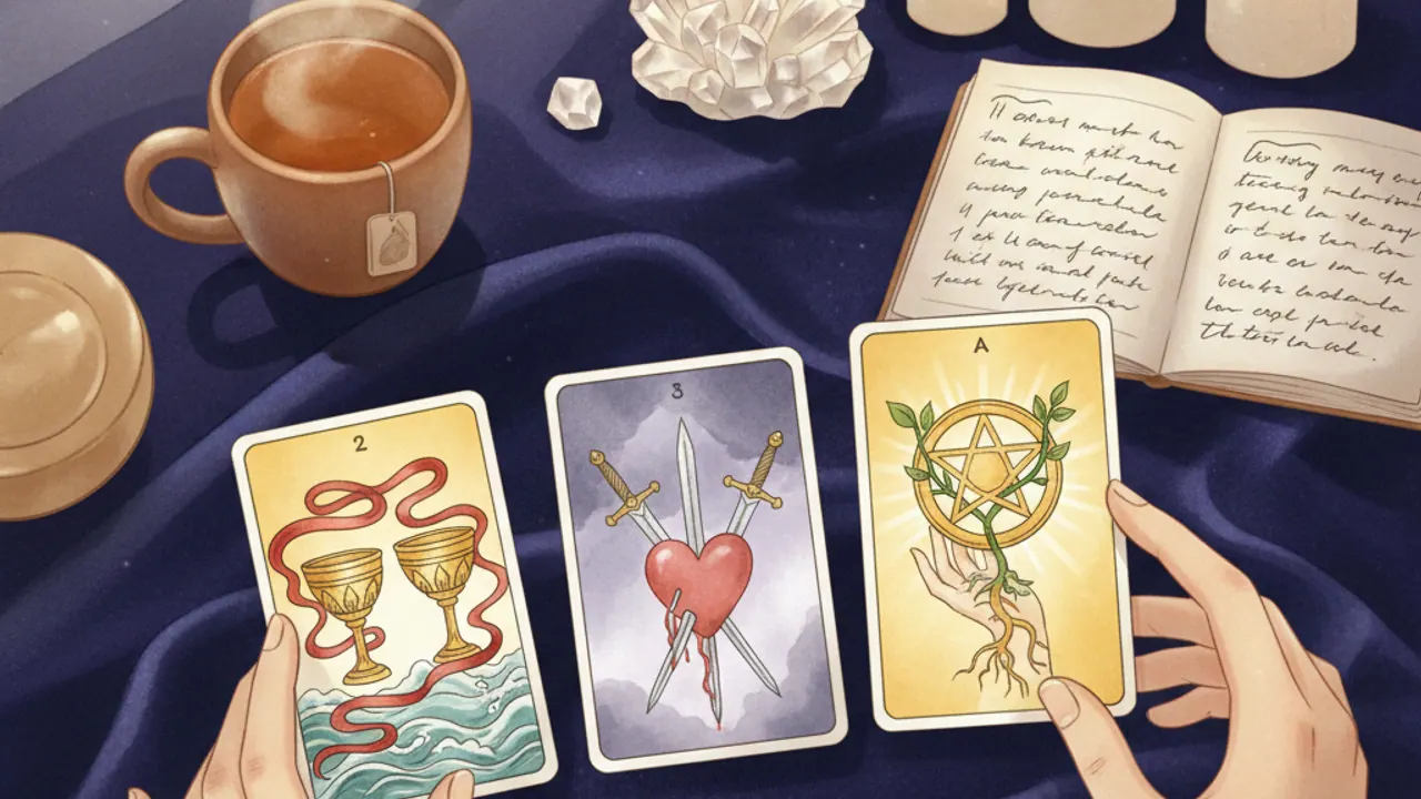 Tarot & Chữa Lành: Lắng Nghe Tiếng Nói Tâm Hồn Mỗi Cuối Ngày - minh họa 2