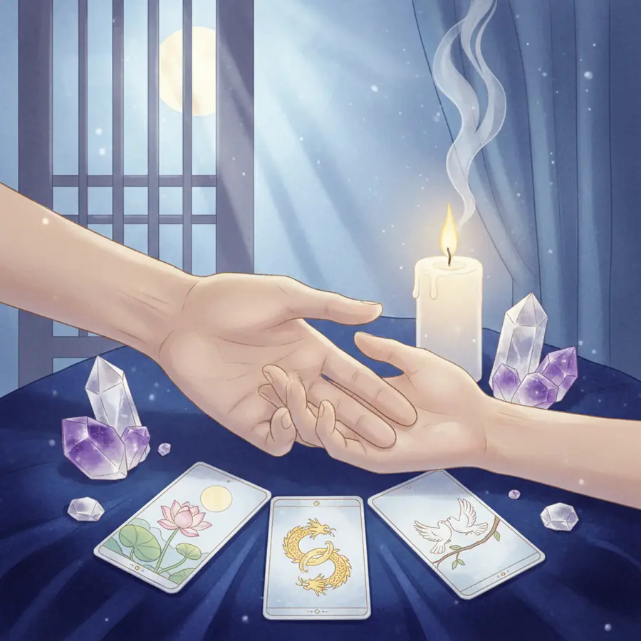 Tarot Tình Yêu: Người Ấy Đang Nghĩ Gì? Hạ Miên Mách Bạn Cách Bình Tĩnh - minh họa 2