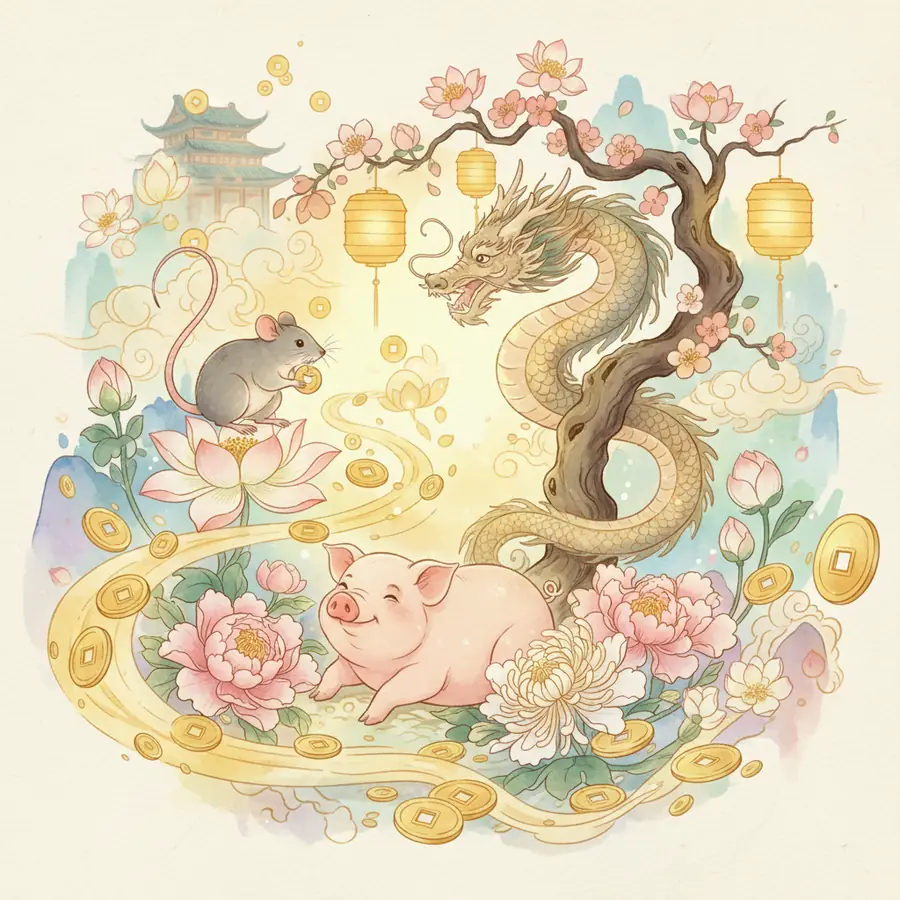 Trưa 4/7/2026: 3 con giáp bất ngờ có lộc, 3 tuổi cần 'chậm lại' ngay! - minh họa 1