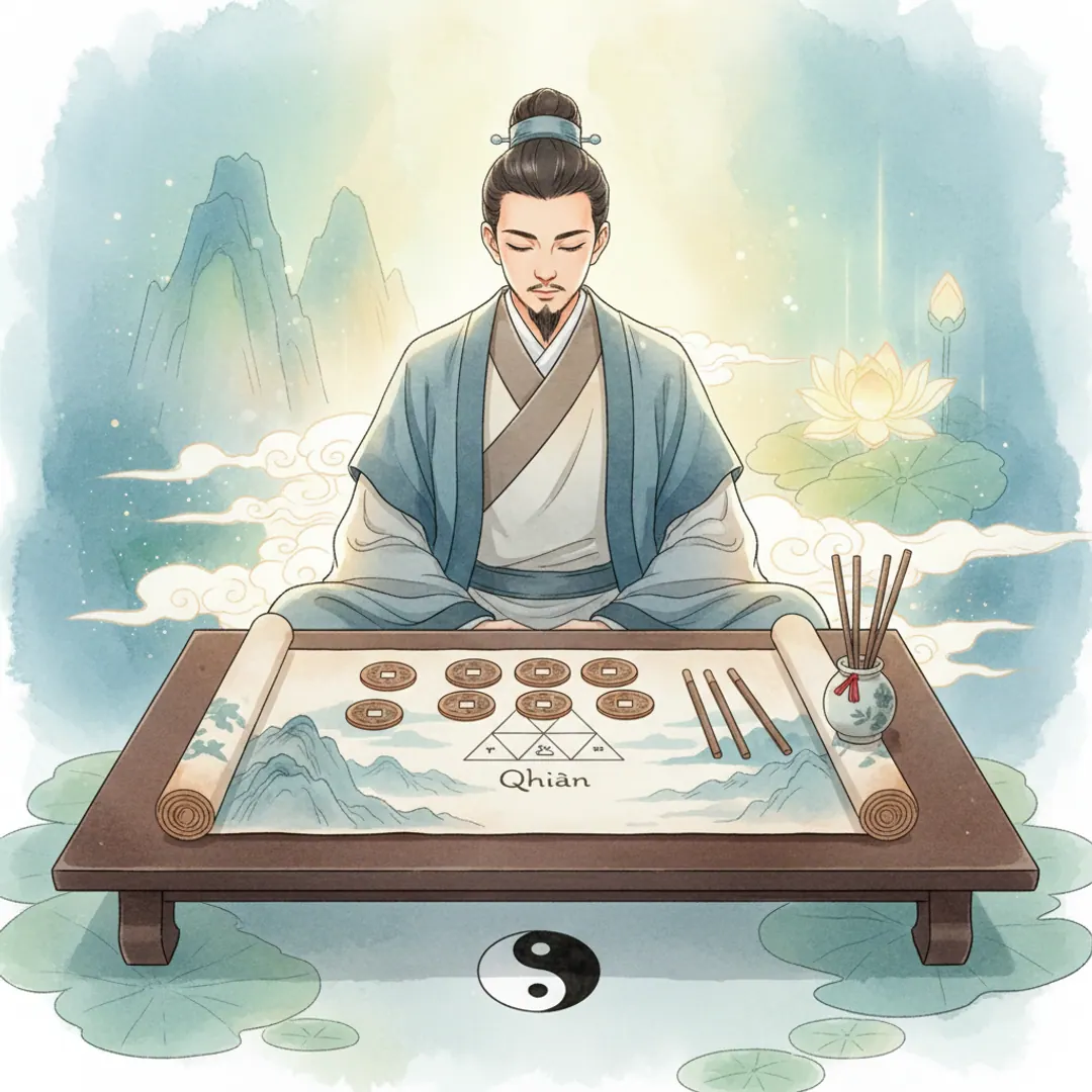 Cách Gieo Quẻ Kinh Dịch Bằng 3 Đồng Xu Cho Người Mới - minh họa 1