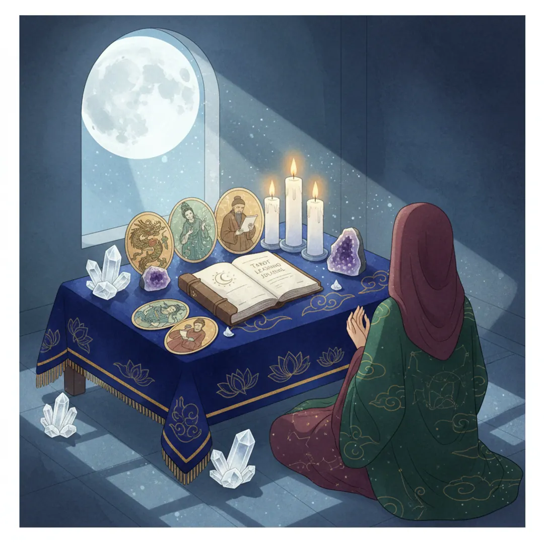 Học Tarot Cho Người Mới: Lộ Trình 30 Ngày Để Đọc Bài Tỉnh Táo