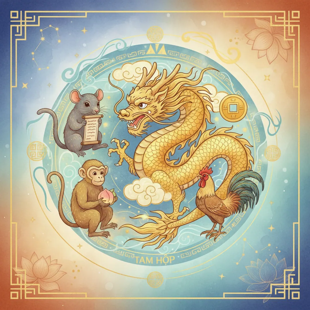 Tam Hợp Tuổi Thìn: Tuổi Nào Hợp, Tuổi Nào Nên Cẩn Trọng?