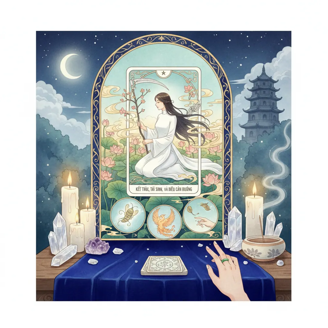 Ý Nghĩa Lá Death Trong Tarot: Kết Thúc, Tái Sinh Và Điều Cần Buông